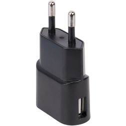Mobigear Single USB Oplader 5W 1A - Zwart