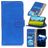 Mobigear Croco iPhone 7 Hoesje Bookcase Portemonnee - Blauw