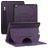 Mobigear Magnetic Folio iPad 9 (2021) Hoes Bookcase + Stylus Houder - Paars