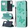 Mobigear Butterfly Samsung Galaxy S20 FE Hoesje Bookcase Portemonnee - Turquoise