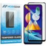 Mobigear Premium Samsung Galaxy M11 Glazen Screenprotector - Case Friendly - Zwart