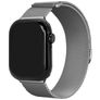 Mobilize RVS Milanese Apple Watch Bandje Magneetsluiting - 42/41/40/38 mm - Zilver