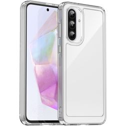 Mobigear Crystal Doorzichtig Samsung Galaxy A36 Hoesje Hardcase Backcover - Transparant