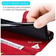Mobigear Zipper Huawei P40 Lite 5G Hoesje Bookcase Portemonnee - Rood
