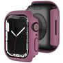 Mobigear Colors Dun Apple Watch - 41 mm Hardcase Hoesje - Bordeaux Rood
