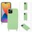 Mobigear Lanyard iPhone 14 Pro Max Siliconen Hoesje met koord - Groen