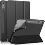 Mobigear Tri-Fold Gel Lenovo Tab P12 Hoes TPU,Kunstleer Bookcase - Zwart