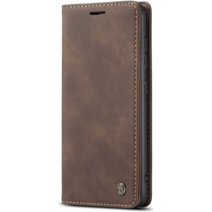 Caseme 013 Samsung Galaxy A51 Hoesje Bookcase Portemonnee - Bruin