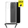 My Style Loop Doorzichtig Samsung Galaxy A26 Flexibel TPU Hoesje met koord - Transparant
