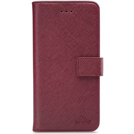 My Style Flex Wallet Samsung Galaxy S23 Plus Hoesje Bookcase Portemonnee - Bordeaux