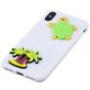 Mobigear Design iPhone XS Max Hoesje Flexibel TPU Backcover - Kokospalm aan Zee