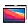 GrizzlyCoat MacBook Air 13 Inch (2010-2019) Screenprotector Anti-Glare Folie - Case Friendly - Zwart Model A1369 / A1466