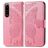Mobigear Butterfly Sony Xperia 5 IV Hoesje Bookcase Portemonnee - Roze
