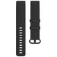 Mobigear Cross Siliconen Fitbit Charge 4 Bandje Gespsluiting - Zwart