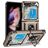 Mobigear Armor Ring Samsung Galaxy Z Flip 5 Hoesje Hardcase Backcover Shockproof met Ringhouder - Goud