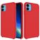 Mobigear Rubber Touch iPhone 11 Siliconen Hoesje Backcover - Rood