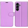 Mobigear Classic Samsung Galaxy S25 FE Hoesje Bookcase Portemonnee - Paars