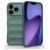 Mobigear Bumpy iPhone 18 Pro Hoesje Flexibel TPU Backcover - Groen