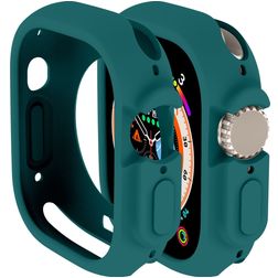 Mobigear Colors Apple Watch Ultra - 49 mm Hardcase Hoesje - Groen