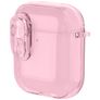 Mobigear Crystal Clip Apple AirPods 1 Hardcase Hoesje - Roze