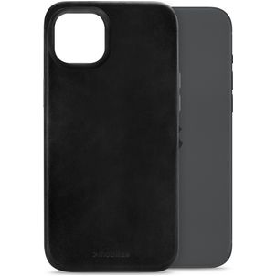 Mobilize Premium iPhone 15 Plus MagSafe Hoesje Echt Leer Backcover - Zwart