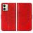 Mobigear Butterfly Motorola Moto G54 Hoesje Bookcase Portemonnee - Rood