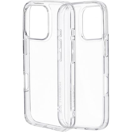 Mobiparts Classic Hardcover Doorzichtig iPhone 16 Pro Hoesje Hardcase Backcover - Transparant