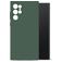Mobilize Rubber Gelly Samsung Galaxy S24 Ultra Hoesje Flexibel TPU Backcover - Matt Green
