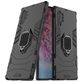 Mobigear Armor Ring Samsung Galaxy Note 10 Plus Hoesje Hardcase Backcover Shockproof met Ringhouder - Zwart