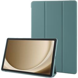 Mobigear Tri-Fold Gel Samsung Galaxy Tab A11 Plus Hoes TPU,Kunstleer Bookcase - Groen