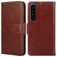 Mobigear Wallet Sony Xperia 1 IV Hoesje Bookcase Portemonnee - Bruin