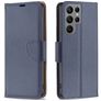 Mobigear Excellent Samsung Galaxy S23 Ultra Hoesje Bookcase Portemonnee - Blauw