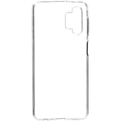 Mobiparts Classic Doorzichtig Samsung Galaxy A32 5G Hoesje Flexibel TPU Backcover - Transparant