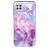 Mobigear Marble Huawei P40 Lite Hoesje Flexibel TPU Backcover - Paars