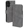 Mobiparts Classic Wallet MagSafe iPhone 16 MagSafe Hoesje Bookcase Portemonnee - Granite Grey