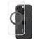 CARE by PanzerGlass Feature Case iPhone 16 Pro MagSafe Hoesje Hardcase Backcover - Transparant / Zwart