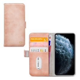 Mobilize Elite Gelly iPhone 11 Pro Max Hoesje Bookcase - Soft Pink