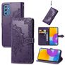 Mobigear Mandala Samsung Galaxy M52 Hoesje Bookcase Portemonnee - Paars