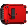 Mobigear Armor Clip Apple AirPods Pro 1 Hardcase Hoesje - Rood