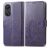 Mobigear Clover OPPO Reno 8T 4G Hoesje Bookcase Portemonnee - Paars
