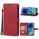 Mobigear Wallet Samsung Galaxy M55 Hoesje Bookcase Portemonnee - Rood