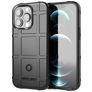 Mobigear Rugged Shield iPhone 13 Pro Hoesje Flexibel TPU Backcover Shockproof - Zwart
