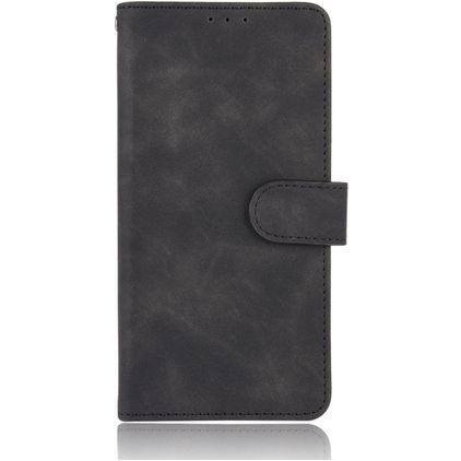 Mobigear Retro Realme GT Hoesje Bookcase Portemonnee - Zwart