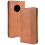 Mobigear Sensation Huawei Mate 30 Pro Hoesje Bookcase Portemonnee - Cognac
