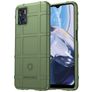 Mobigear Rugged Shield Motorola Moto E22i Hoesje Flexibel TPU Backcover Shockproof - Groen