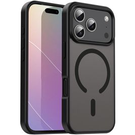 Mobigear Shockproof iPhone 17 Pro MagSafe Hoesje Hardcase Backcover - Zwart