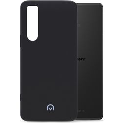 Mobilize Rubber Gelly Sony Xperia 5 IV Hoesje Flexibel TPU Backcover - Matt Black