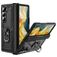 Mobigear Armor Ring Samsung Galaxy Z Fold 6 Hoesje Hardcase Backcover Shockproof met Ringhouder - Zwart