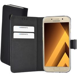 Mobiparts Premium Wallet Samsung Galaxy A3 (2017) Hoesje Bookcase Portemonnee - Zwart