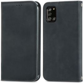 Mobigear Retro Slim Samsung Galaxy A32 5G Hoesje Bookcase - Zwart